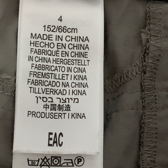 ExOfficio Sol Cool Nomad Women’s Shorts Gray Sz 4 167F - Picture 9 of 10